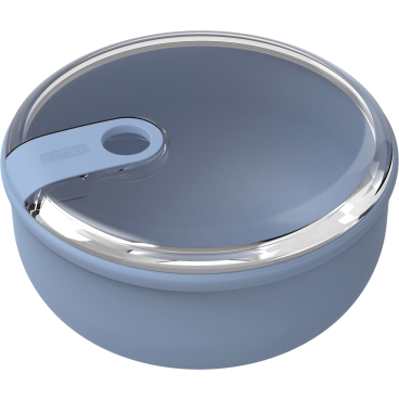 Rotho ELA Frischhaltedose, 1,8 Liter, rund, auslaufsicher Farbe: horizon blue - Bild-Darstellung des Produktes 1