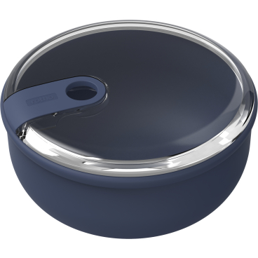 Rotho ELA Frischhaltedose, 1,8 Liter, rund, auslaufsicher Farbe: midnight blue - Bild-Darstellung des Produktes 1