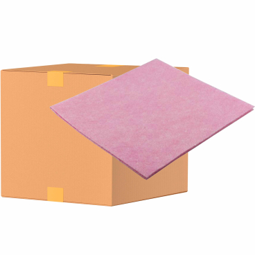 Sito Allzwecktuch, strapazierfähig, 110g/m², 38 x 38 cm 1 Karton = 300 Tücher, Farbe: rosa - Bild-Darstellung des Produktes 1