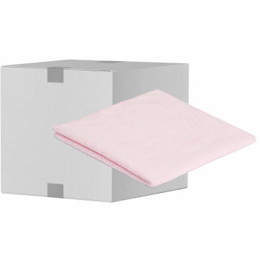 Sito Microfasertuch Stretch, 300g/m², 40 x 40 cm 1 Karton = 20 Packungen á 10 Tücher, Farbe: rosa - Bild-Darstellung des Produktes 1