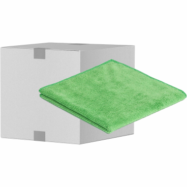 Sito Microfasertuch Stretch, 300g/m², 40 x 40 cm 1 Karton = 20 Packungen á 10 Tücher, Farbe: grün - Bild-Darstellung des Produktes 1