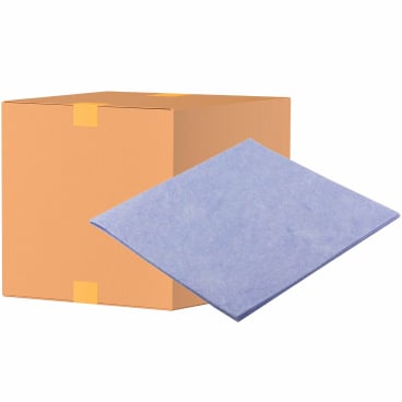 Sito Allzwecktuch, saugstark, 110g/m², 38 x 38 cm 1 Karton = 24 Packungen á 10 Tücher, Farbe: blau - Bild-Darstellung des Produktes 1
