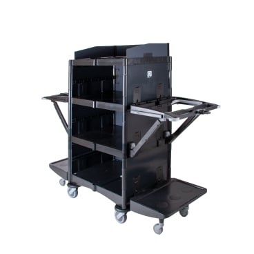 Floorstar Premium Hotelwagen 4 BRIX, HW 4 BX Maße (L x B x H): 166 x 61 x 143 cm - Bild-Darstellung des Produktes 1