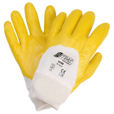 NITRAS Nitril Handschuhe 1 Packung = 12 Paar, Größe 8 - Bild-Darstellung des Produktes 1