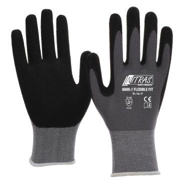 NITRAS Flexible Fit Schutzhandschuh 1 Packung = 12 Paar, Größe 6 - Bild-Darstellung des Produktes 1
