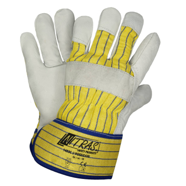 NITRAS "Poseidon" Rindvolllederhandschuhe 1 Packung = 12 Paar, Größe 10 - Bild-Darstellung des Produktes 1