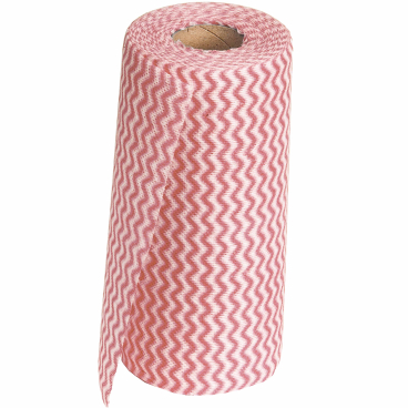 Sito Putztücher Wischfix, waschbar bis 40° C, 35 x 18 cm 1 Rolle = 50 Tücher, Farbe: rot - Bild-Darstellung des Produktes 1