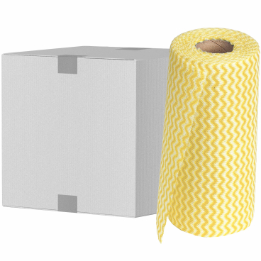 Sito Putztücher Wischfix, waschbar bis 40° C, 35 x 18 cm 1 Karton = 12 Rollen á 50 Tücher, Farbe: gelb - Bild-Darstellung des Produktes 1