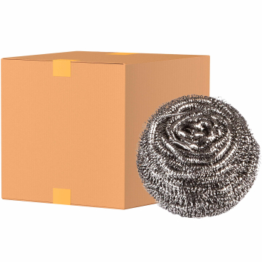 Sito Stahlschwamm Spirale, rostfrei 1 Karton = 10 Edelstahlspiralen, Gewicht: 60 gramm - Bild-Darstellung des Produktes 1