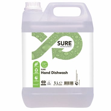 SURE Hand Dishwash Öko-Spülmittel 1 Karton = 2 x 5 l - Kanister - Bild-Darstellung des Produktes 1