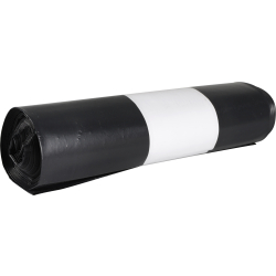 Abena Re-Seller GmbH Abena Abfallsäcke Sækko Boy, LDPE Recycled, 60 Liter, Müllbeutel zur Aufteilung im Sækko Boy, 1 Rolle = 10 Stück, Farbe: schwarz 1999912701