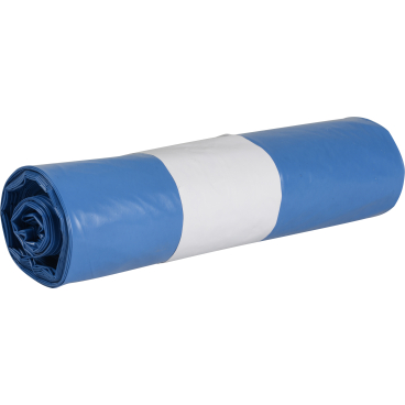Abena Abfallsäcke Sækko Boy, LDPE Recycled, 120 Liter 1 Rolle = 10 Stück, Farbe: blau - Bild-Darstellung des Produktes 1