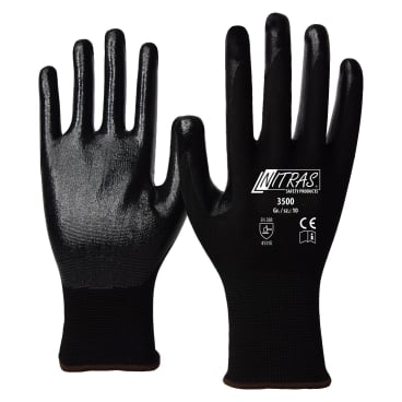 NITRAS Nylon-Nitrilhandschuhe 1 Packung = 12 Paar, Größe 10 - Bild-Darstellung des Produktes 1