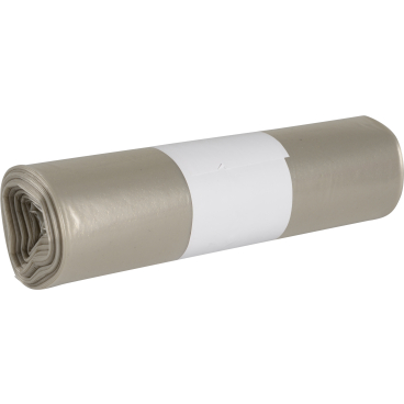 Abena Abfallsäcke Sækko Boy, LDPE Recycled, 120 Liter 1 Karton = 12 Rollen à 10 Stück, Farbe: transparent - Bild-Darstellung des Produktes 1