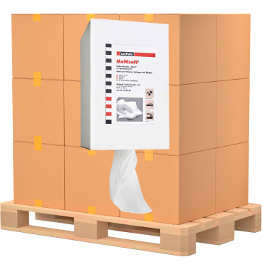 zetPutz Poliertuchrolle Multisoft®, weiss 1 Palette = 60 Kartons = 60 Rollen - Bild-Darstellung des Produktes 1