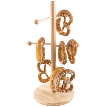 APS Brezel- und Wurstständer, Buchenholz, Höhe: 50 cm 1 Halter, Farbe: natur / beige - Bild-Darstellung des Produktes 1