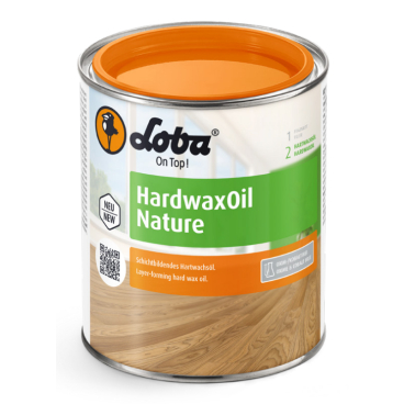 LOBA Hartwachsöl Nature Pflegeöl Holz 0,75 Liter - Dose - Bild-Darstellung des Produktes 1
