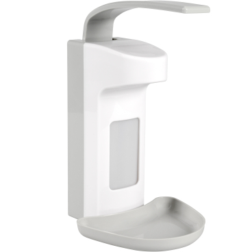 ABENA® Armhebelspender, weiß Füllvolumen: 0,5 Liter - Bild-Darstellung des Produktes 1
