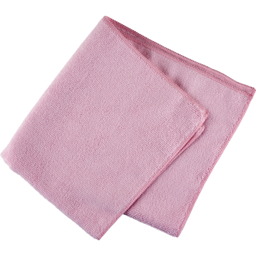 ABENA® Mikrofasertuch ENA Natura, 40 x 40 cm 1 Packung = 10 Stück, rot - Bild-Darstellung des Produktes 1