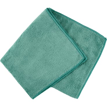 ABENA® Mikrofasertuch ENA Natura, 40 x 40 cm 1 Packung = 10 Stück, grün - Bild-Darstellung des Produktes 1