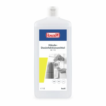 Buzil Händedesinfektion SE 110, gebrauchsfertig 1 Liter - Euroflasche - Bild-Darstellung des Produktes 1