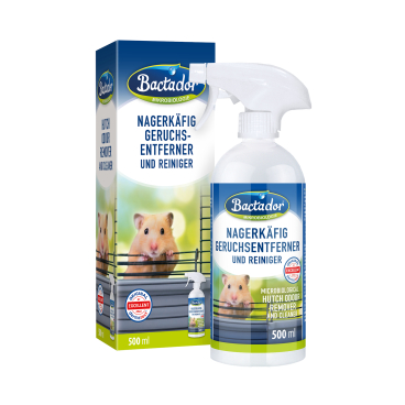 BACTADOR® Geruchsneutralisier für Nagerkäfige 500 ml - Sprühflasche - Bild-Darstellung des Produktes 1
