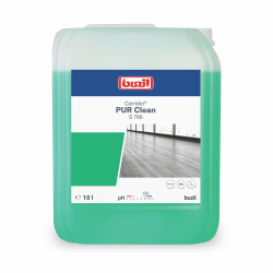 Buzil GmbH & Co. KG Buzil Bodenreiniger Corridor® Pur Clean S 766, Reiniger für PUR-Vergütungen mit Geruchsblocker, 10 Liter - Kanister S766-0010RA