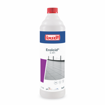 Buzil Feinsteinzeugreiniger Erolcid® G 491 1 Liter - Flasche - Bild-Darstellung des Produktes 1