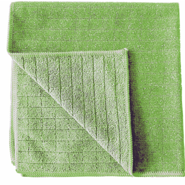 Arcora SCRUB & CLEAN 2in1 Microfasertuch, streifenfreie Reinigung 1 Karton = 150 Tücher, Farbe: grün - Bild-Darstellung des Produktes 1