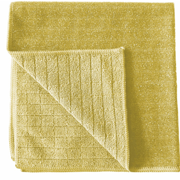 Arcora SCRUB & CLEAN 2in1 Microfasertuch, streifenfreie Reinigung 1 Tuch, Farbe: gelb - Bild-Darstellung des Produktes 1