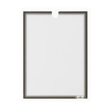 DURABLE Dokumentenhalter A4, selbstklebend 1 Beutel = 5 Stück, anthrazit grau - Bild-Darstellung des Produktes 1