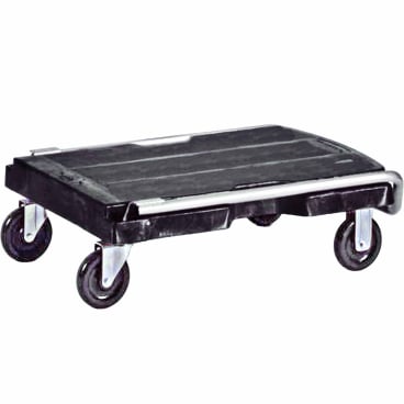 Rubbermaid TRIPLE TROLLEY, ergonomischer Griff Farbe: schwarz - Bild-Darstellung des Produktes 1