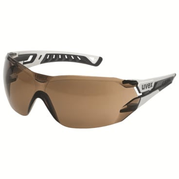 uvex phoes nxt CBR23 Schutzbrille, kratzfest, beschlagfrei Farbe: weiß / schwarz - Bild-Darstellung des Produktes 1