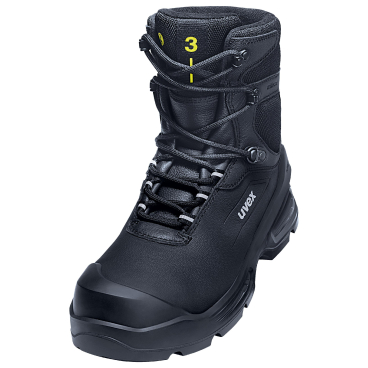 uvex 3 Winterschnürstiefel S3L, Weite 11, schwarz 1 Paar, Größe 49 - Bild-Darstellung des Produktes 1