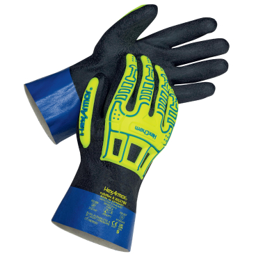 HexAmor rubiflex S XG27BI Chemikalienschutzhandschuh 1 Packung = 6 Paar, Größe 10 - Bild-Darstellung des Produktes 1