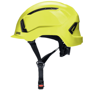 uvex pronamic alpine hi-viz Schutzhelm, mit Lüftungen Farbe: gelb, Einstellbereich: 51 - 63 cm - Bild-Darstellung des Produktes 1