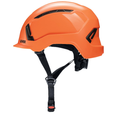 uvex pronamic alpine hi-viz Schutzhelm, mit Lüftungen Farbe: orange, Einstellbereich: 51 - 63 cm - Bild-Darstellung des Produktes 1