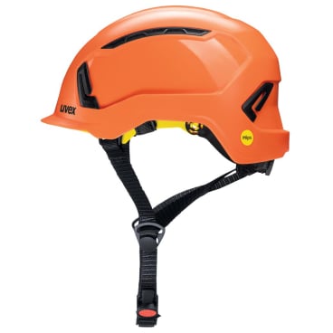 uvex pronamic alpine Mips hi-viz Schutzhelm, mit Lüftungen Farbe: orange, Einstellbereich: 51 - 63 cm - Bild-Darstellung des Produktes 1