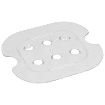 APS GN Abtropfmatte aus Polycarbonat Maße (L x B x H): 11,7 x 10,4 x 2 cm, GN 1/6 - Bild-Darstellung des Produktes 1