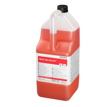 ECOLAB MAXX Into Citrus 2* Hochleistungs-Sanitärreinger 5 Liter - Kanister - Bild-Darstellung des Produktes 1
