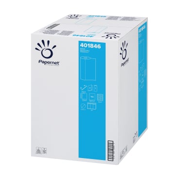 Papernet Liegenabdeckung, 2-lagig, 50 m, weiß 1 Karton = 9 Rollen à 143 Blatt, Maße (L x B): 35 x 54,3 cm - Bild-Darstellung des Produktes 1