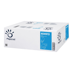 Sofidel Germany GmbH Papernet Papierhandtücher, W-Falz, 2-lagig, Naturfarbige Falthandtücher zur Einzelblattentnahme, 1 Karton = 20 Packungen à 150 Blatt 404913