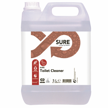 SURE Toilet Cleaner Öko-WC-Reiniger 1 Karton = 2 x 5 l - Kanister - Bild-Darstellung des Produktes 1