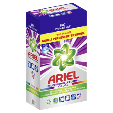 P&G Professional Ariel Colorwaschmittel Pulver 8,4 kg - 140 Waschladungen - Bild-Darstellung des Produktes 1