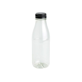 Greenbox rPET Smoothie Flasche, bruchfest & klar, 500 ml