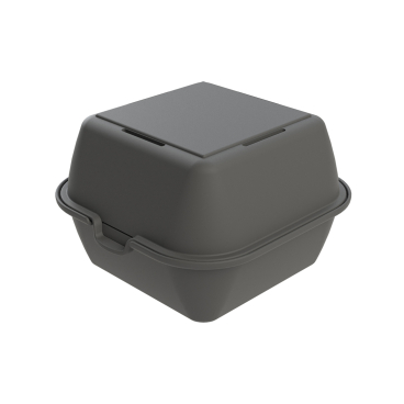 Koziol Burgerbox, mit Clipverschluss, Höhe 6,3 cm 1 Set = 12 Boxen - Bild-Darstellung des Produktes 1