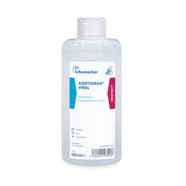 Dr. Schumacher ASEPTOMAN® Viral Händedesinfektion 500 ml - Spenderflasche - Bild-Darstellung des Produktes 1