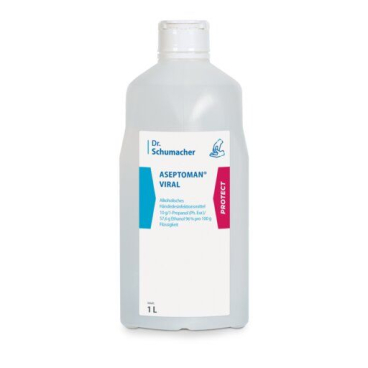 Dr. Schumacher ASEPTOMAN® Viral Händedesinfektion 1 Liter - Spenderflasche - Bild-Darstellung des Produktes 1