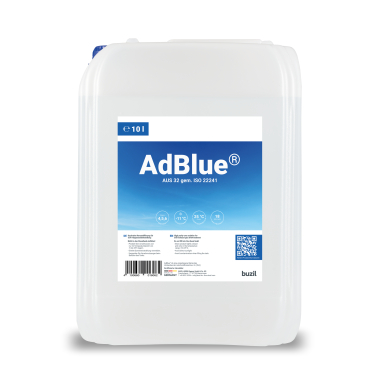 Buzil AdBlue® Betriebsstoff, Harnstofflösung, gem. ISO 22241 10 Liter - Stapelkanister mit Ausgießer - Bild-Darstellung des Produktes 1