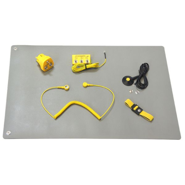 SafeGuard ESD Tischmatten Set XS Pro Plus, grau Maße (B x L): 600 x 400 mm - Bild-Darstellung des Produktes 1